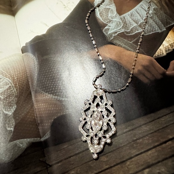 My Flat in London Jewelry - New - My Flat in London Silver and White Necklace